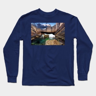 Ancient fish tank in Crete Long Sleeve T-Shirt